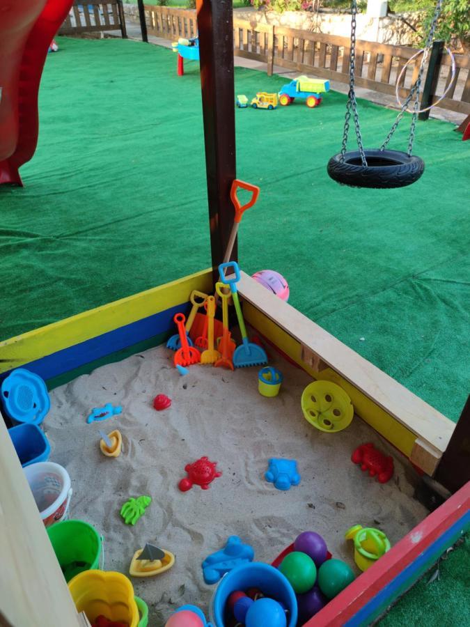 Seaside, Relaxing Family House With Playground! Villa Lavrys 4 Marathos Exteriör bild