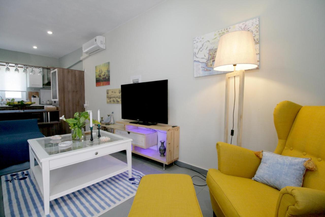 Seaside, Relaxing Family House With Playground! Villa Lavrys 4 Marathos Exteriör bild