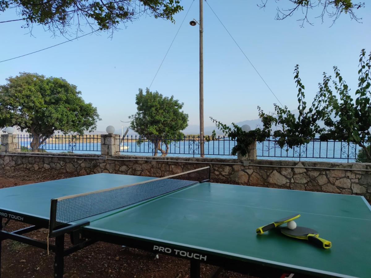 Seaside, Relaxing Family House With Playground! Villa Lavrys 4 Marathos Exteriör bild